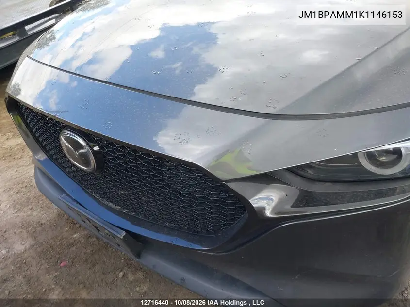 2019 MAZDA 3 VIN JM1BPAMM1K1146153 — фото 6