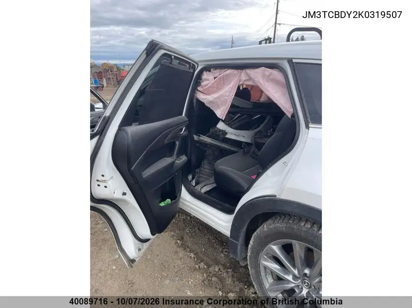 2019 MAZDA CX-9 VIN JM3TCBDY2K0319507 — фото 11