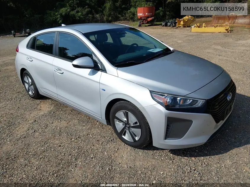 HYUNDAI IONIQ 2019, VIN KMHC65LC0KU158599