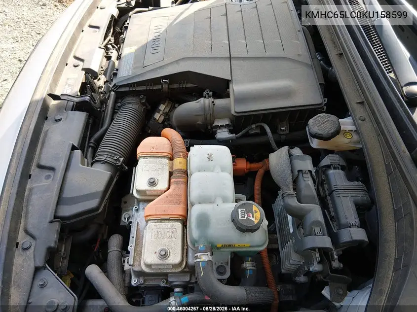 2019 HYUNDAI IONIQ VIN KMHC65LC0KU158599 — фото 10