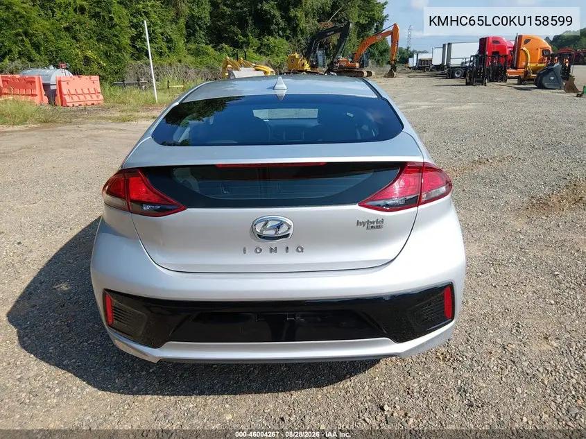 2019 HYUNDAI IONIQ VIN KMHC65LC0KU158599 — фото 17