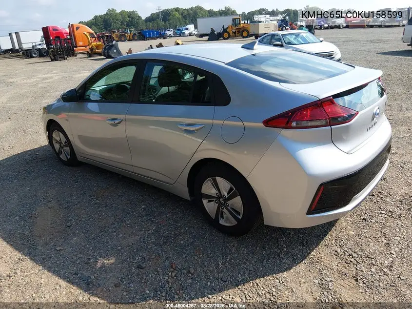 2019 HYUNDAI IONIQ VIN KMHC65LC0KU158599 — фото 3