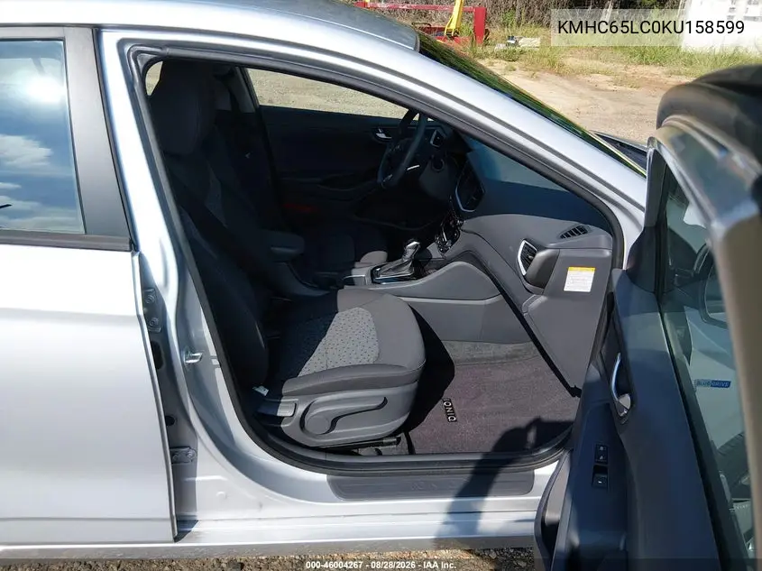 2019 HYUNDAI IONIQ VIN KMHC65LC0KU158599 — фото 5