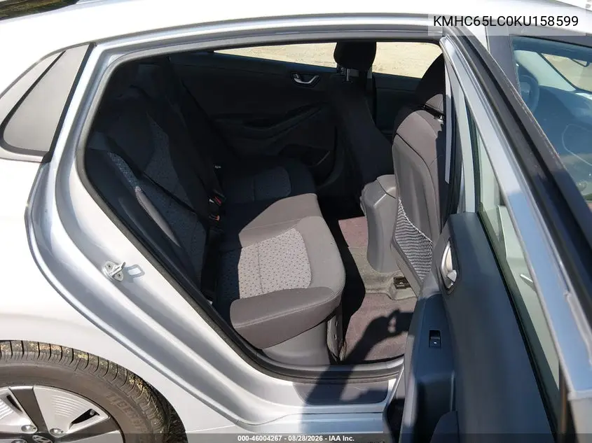 2019 HYUNDAI IONIQ VIN KMHC65LC0KU158599 — фото 8