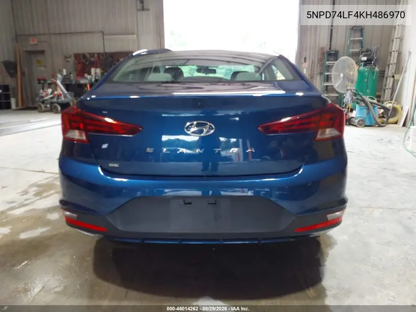2019 HYUNDAI ELANTRA VIN 5NPD74LF4KH486970 — фото 21