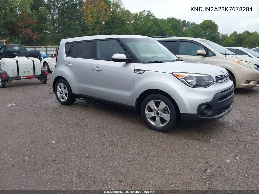 KIA SOUL 2019, VIN KNDJN2A23K7678284