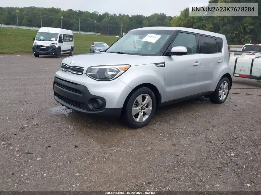 2019 KIA SOUL VIN KNDJN2A23K7678284 — фото 2