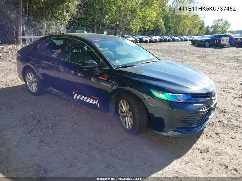 TOYOTA CAMRY 2019, VIN 4T1B11HK5KU737462