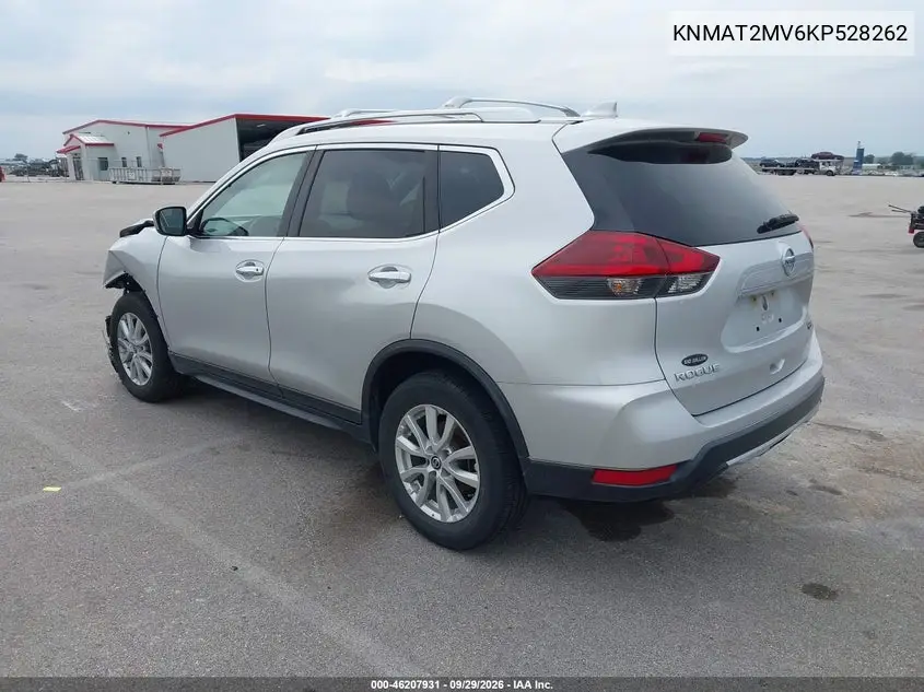 2019 NISSAN ROGUE VIN KNMAT2MV6KP528262 — фото 3