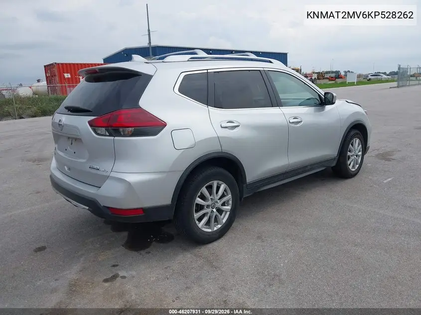 2019 NISSAN ROGUE VIN KNMAT2MV6KP528262 — фото 4