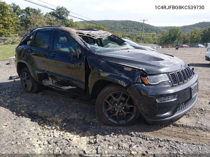 JEEP GRAND CHEROKEE 2019, VIN 1C4RJFBG8KC539730