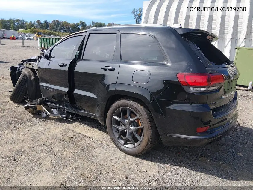 2019 JEEP GRAND CHEROKEE VIN 1C4RJFBG8KC539730 — фото 3