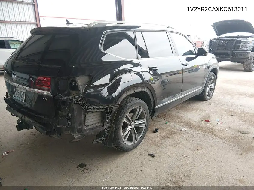 2019 VOLKSWAGEN ATLAS VIN 1V2YR2CAXKC613011 — фото 4