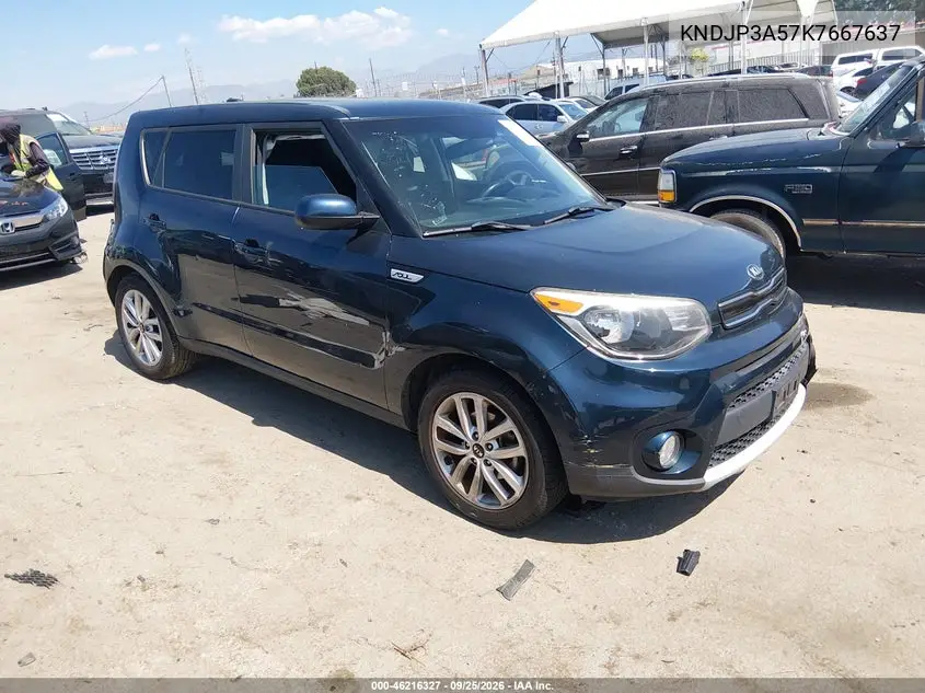 KIA SOUL 2019, VIN KNDJP3A57K7667637