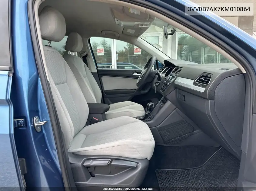 2019 VOLKSWAGEN TIGUAN VIN 3VV0B7AX7KM010864 — фото 5