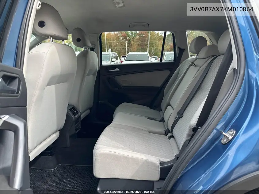2019 VOLKSWAGEN TIGUAN VIN 3VV0B7AX7KM010864 — фото 8