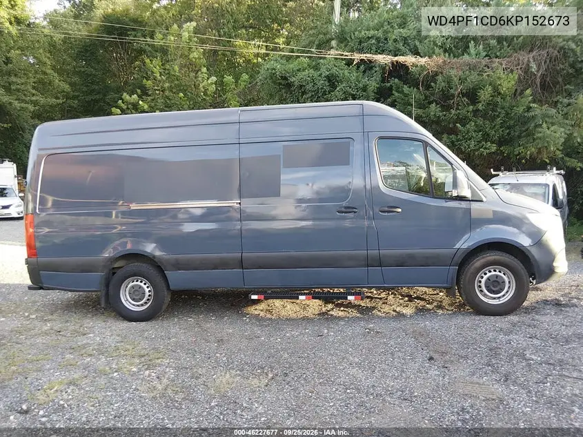 2019 MERCEDES SPRINTER VIN WD4PF1CD6KP152673 — фото 14