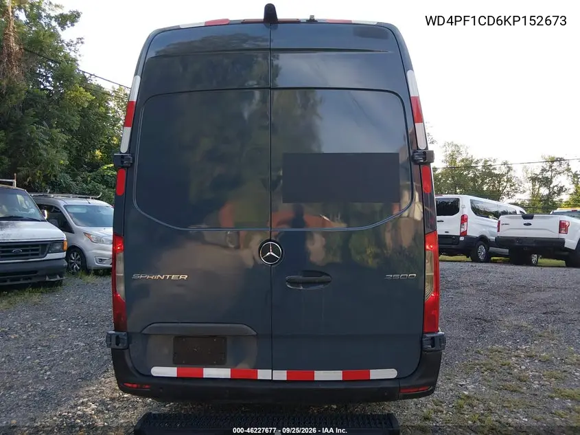 2019 MERCEDES SPRINTER VIN WD4PF1CD6KP152673 — фото 17