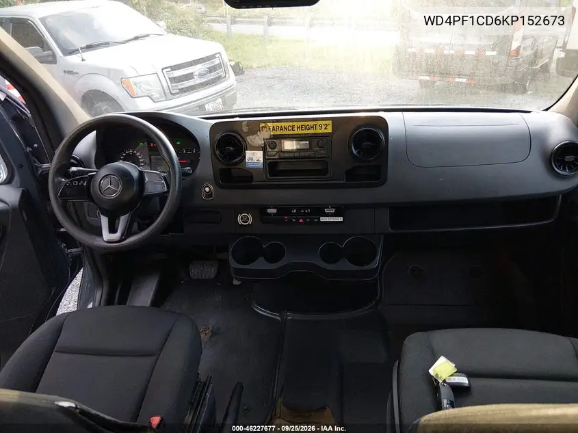 2019 MERCEDES SPRINTER VIN WD4PF1CD6KP152673 — фото 20