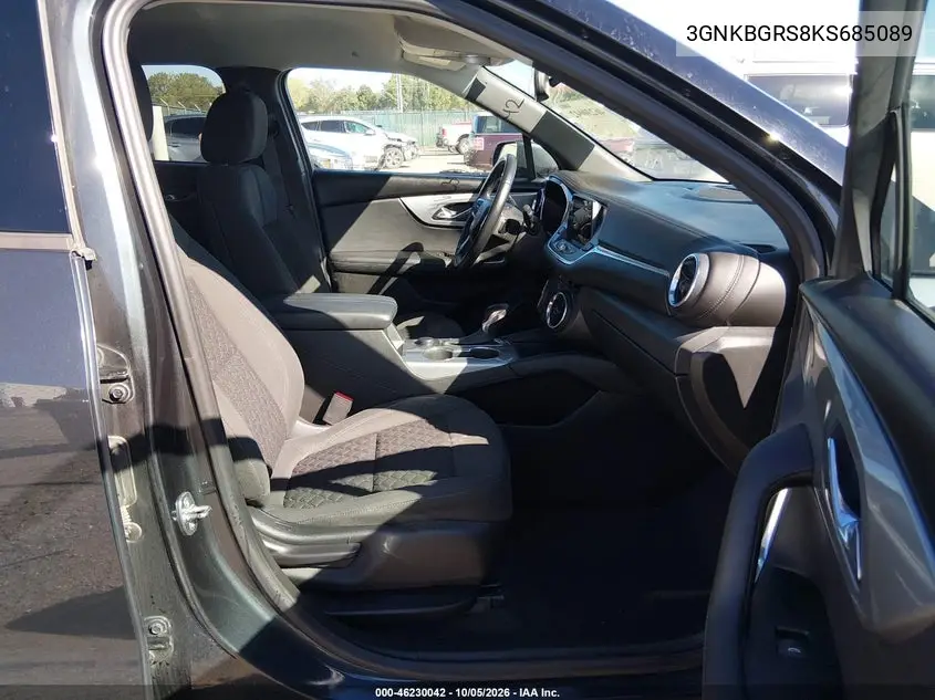 2019 CHEVROLET BLAZER VIN 3GNKBGRS8KS685089 — фото 5