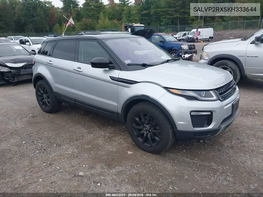LAND ROVER RANGE ROVER EVOQUE 2019, VIN SALVP2RX5KH333644