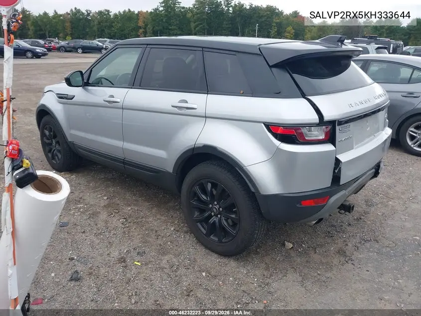 2019 LAND ROVER RANGE ROVER EVOQUE VIN SALVP2RX5KH333644 — фото 3