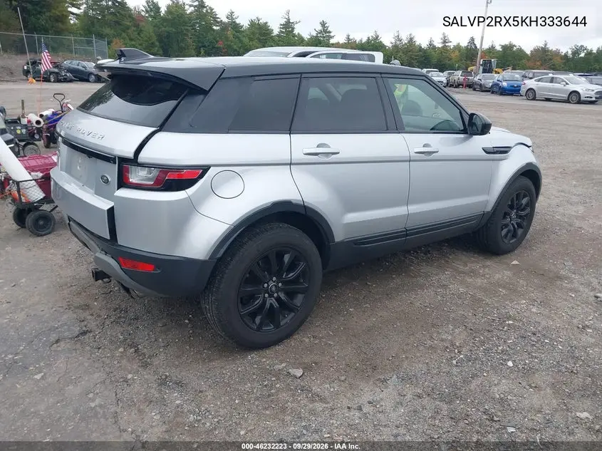 2019 LAND ROVER RANGE ROVER EVOQUE VIN SALVP2RX5KH333644 — фото 4