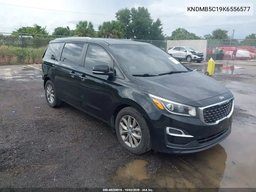 KIA SEDONA 2019, VIN KNDMB5C19K6556577