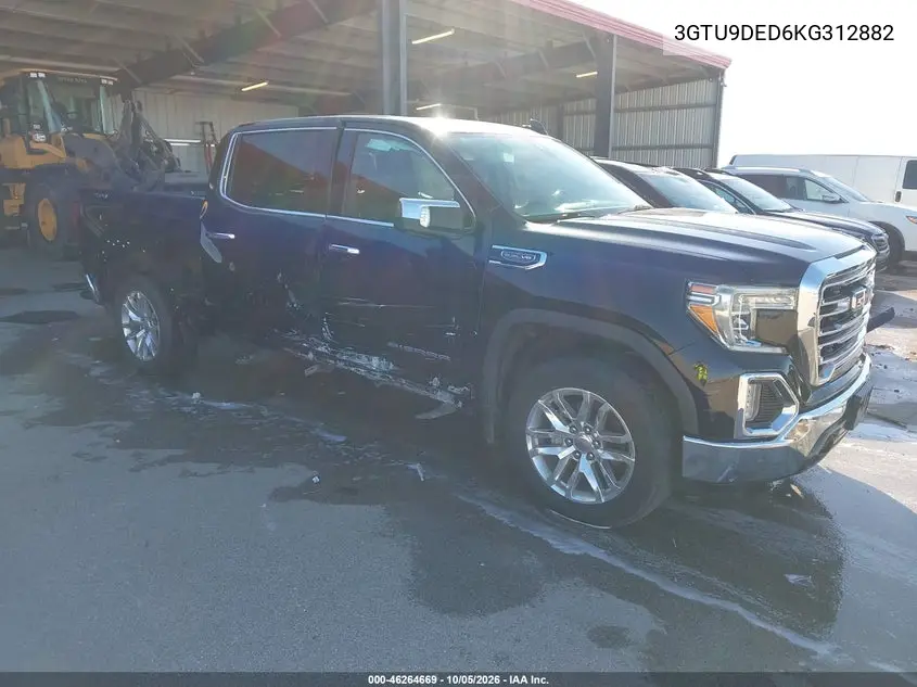 GMC SIERRA 2019, VIN 3GTU9DED6KG312882