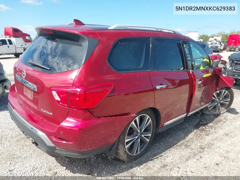 2019 NISSAN PATHFINDER VIN 5N1DR2MNXKC629383 — фото 4