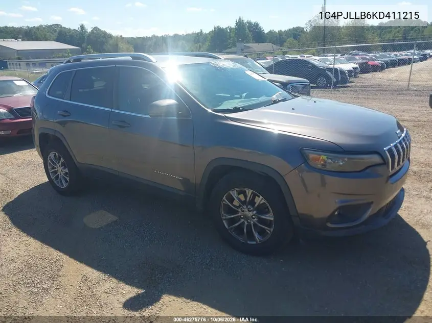 JEEP CHEROKEE 2019, VIN 1C4PJLLB6KD411215