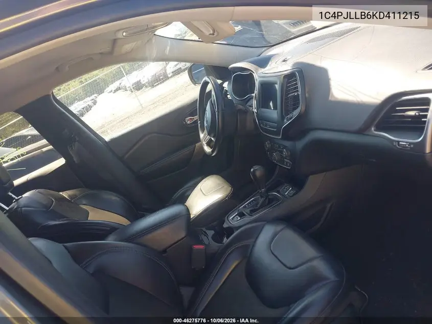 2019 JEEP CHEROKEE VIN 1C4PJLLB6KD411215 — фото 5
