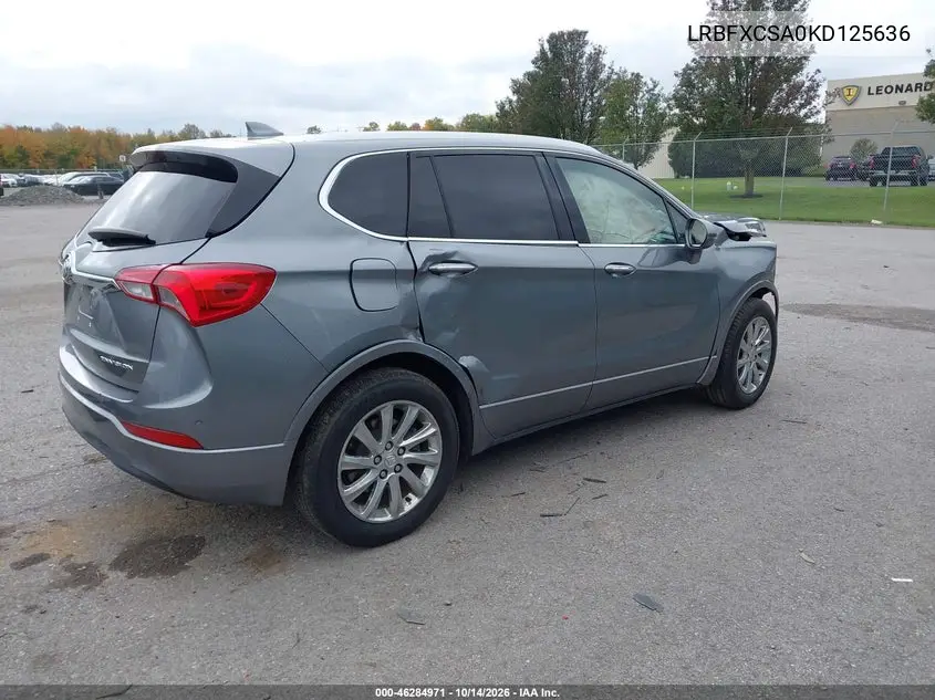 2019 BUICK ENVISION VIN LRBFXCSA0KD125636 — фото 4
