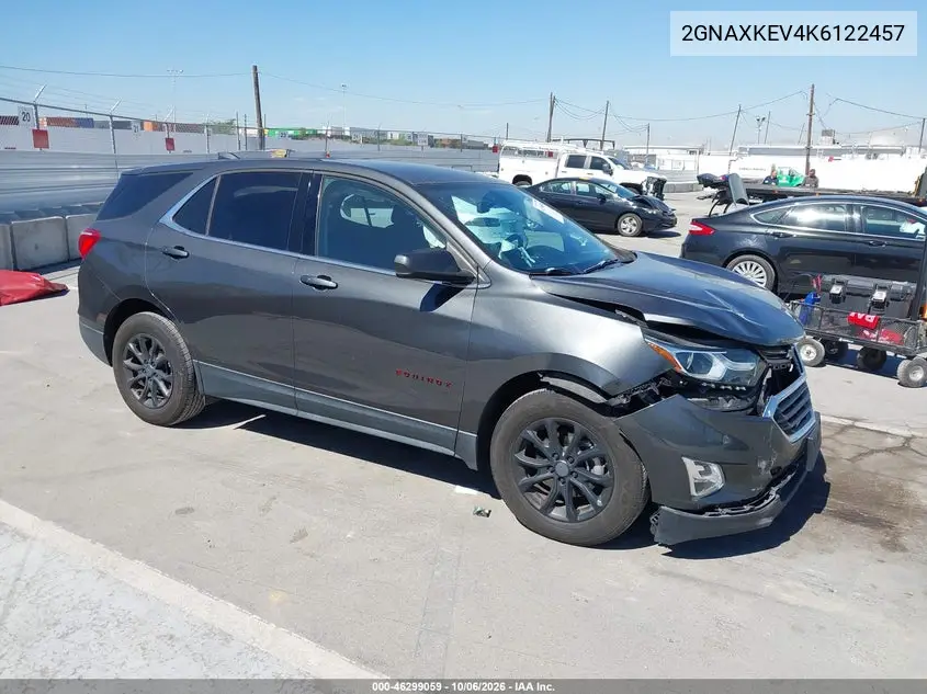 CHEVROLET EQUINOX 2019, VIN 2GNAXKEV4K6122457