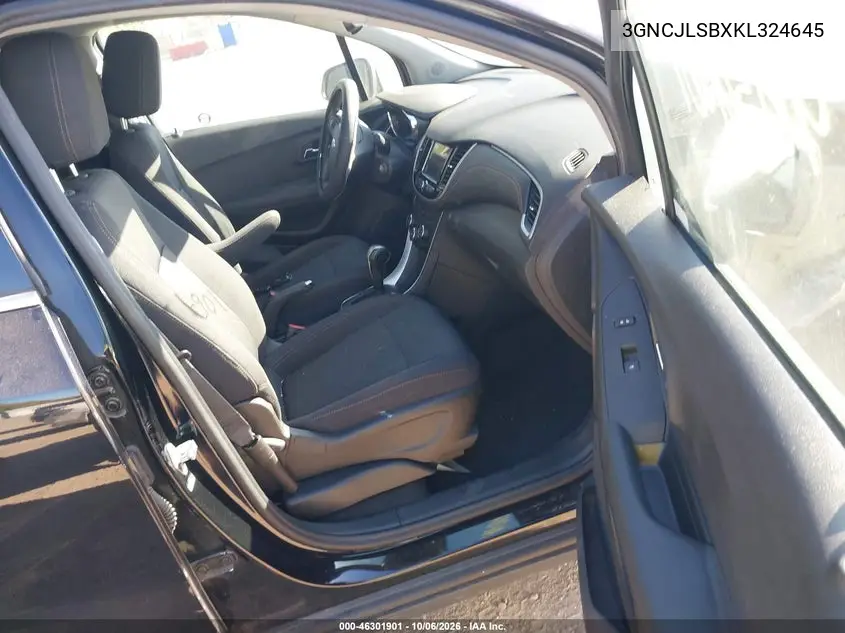 2019 CHEVROLET TRAX VIN 3GNCJLSBXKL324645 — фото 5