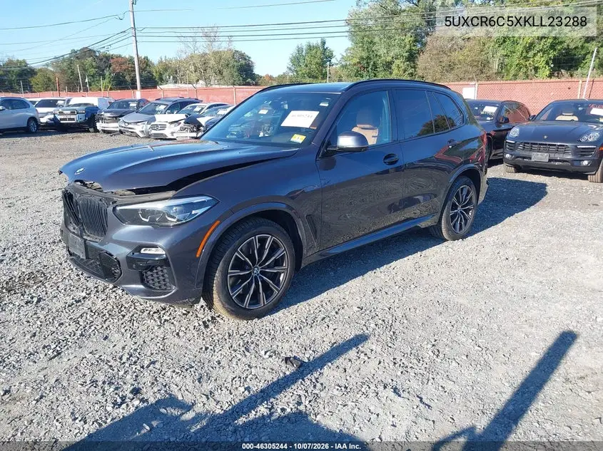 2019 BMW X5 VIN 5UXCR6C5XKLL23288 — фото 2