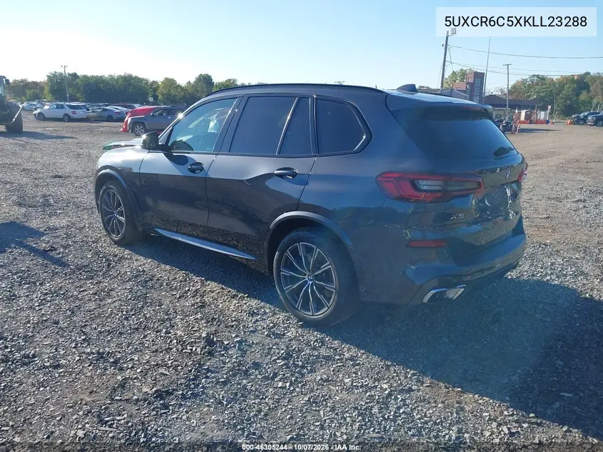 2019 BMW X5 VIN 5UXCR6C5XKLL23288 — фото 3