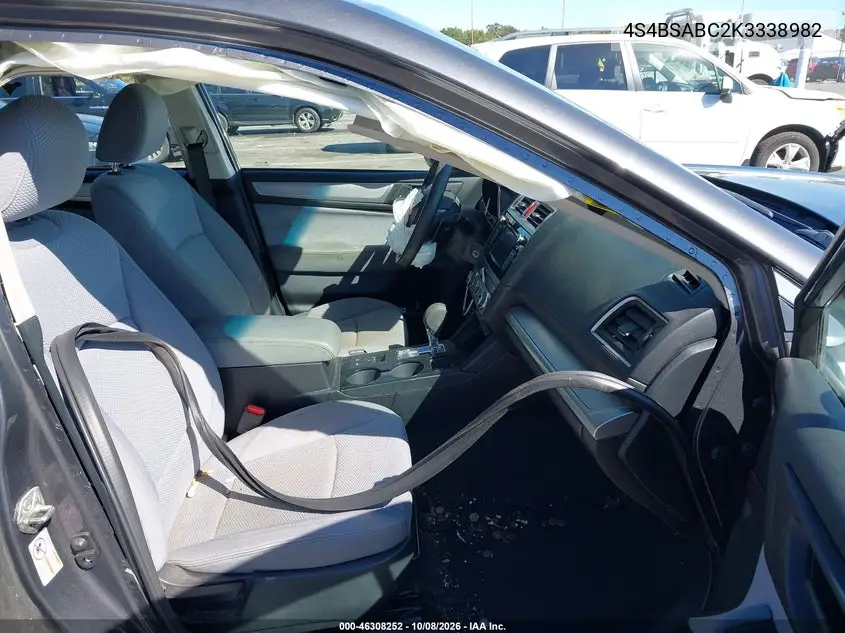 2019 SUBARU OUTBACK VIN 4S4BSABC2K3338982 — фото 5
