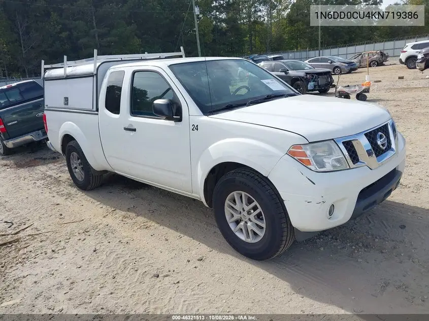 NISSAN NAVARA (FRONTIER) 2019, VIN 1N6DD0CU4KN719386