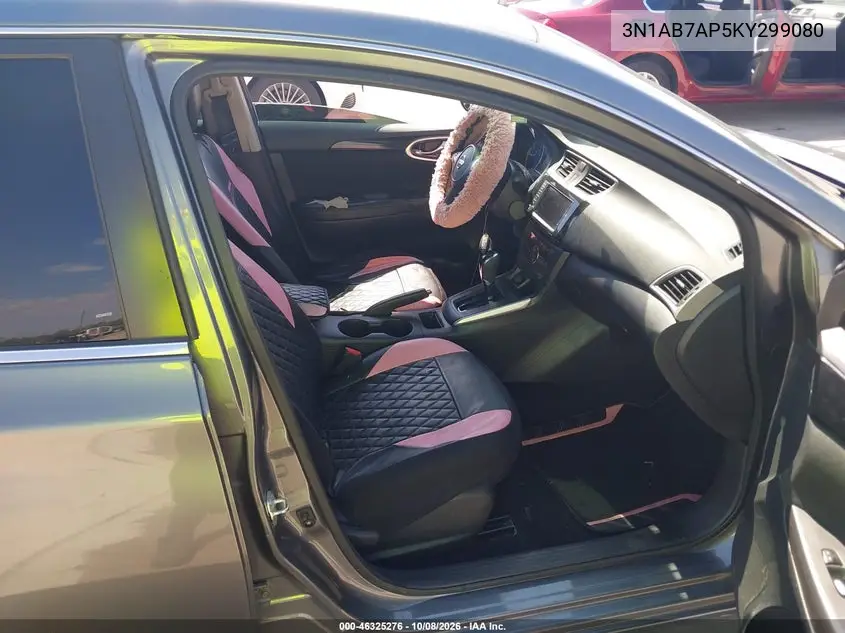 2019 NISSAN SENTRA VIN 3N1AB7AP5KY299080 — фото 5