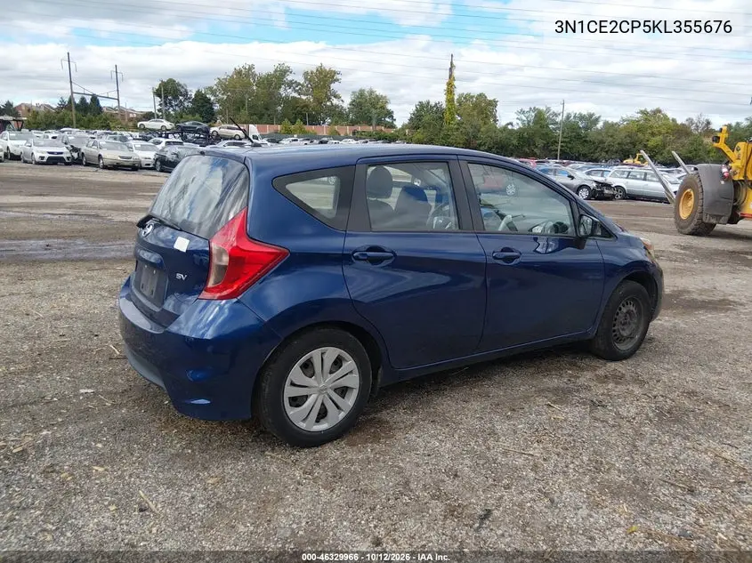 2019 NISSAN NOTE VIN 3N1CE2CP5KL355676 — фото 4