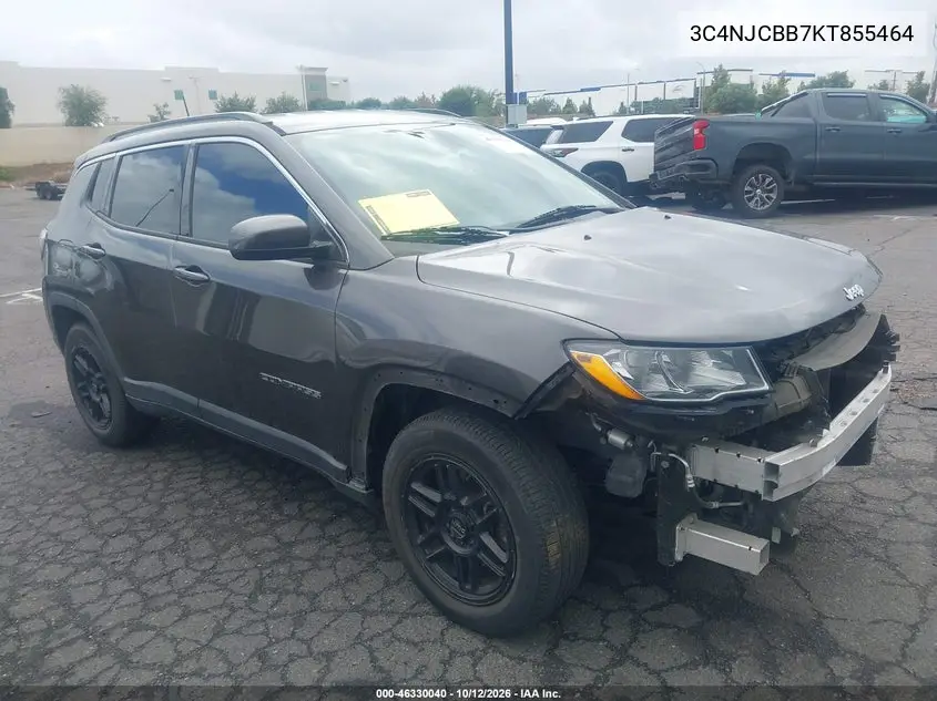 JEEP COMPASS 2019, VIN 3C4NJCBB7KT855464