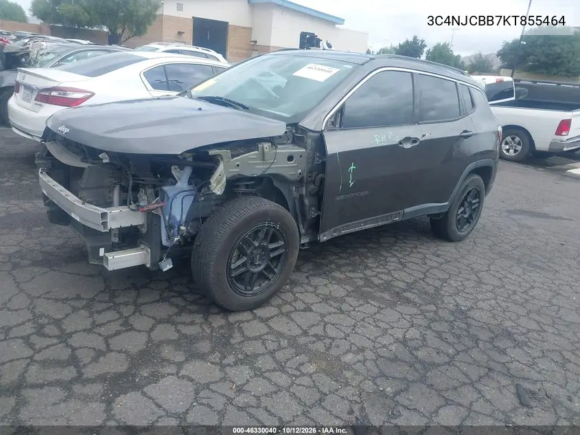 2019 JEEP COMPASS VIN 3C4NJCBB7KT855464 — фото 2