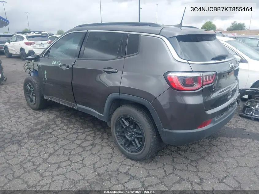 2019 JEEP COMPASS VIN 3C4NJCBB7KT855464 — фото 3