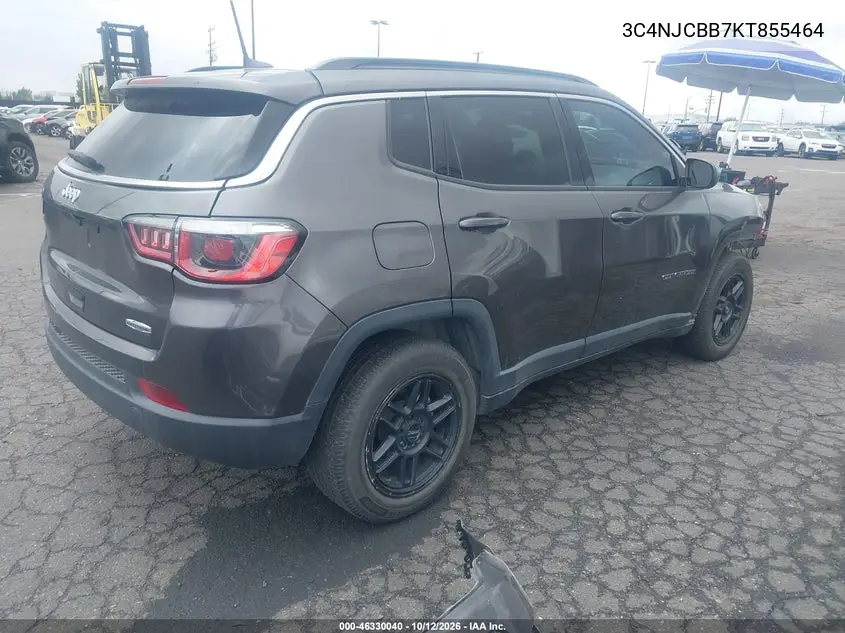 2019 JEEP COMPASS VIN 3C4NJCBB7KT855464 — фото 4