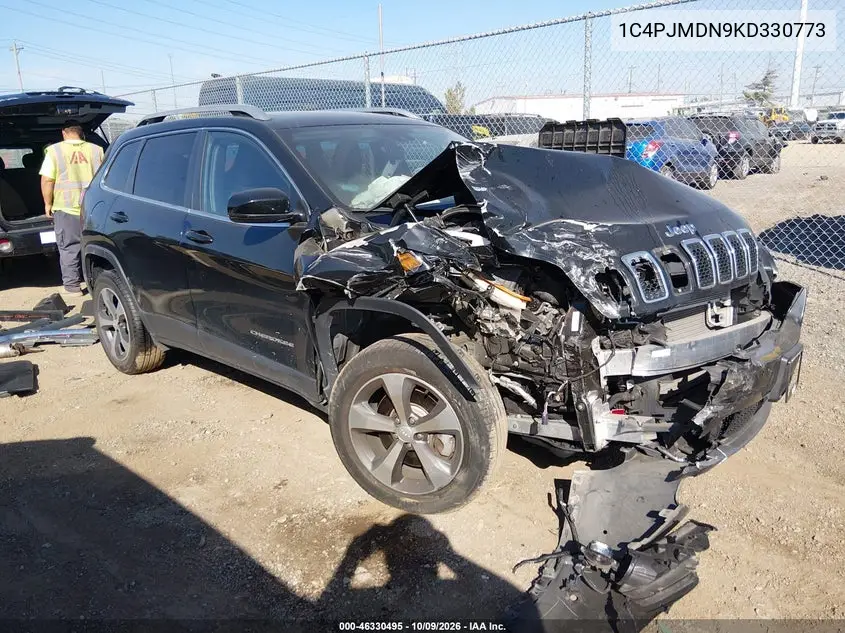 JEEP CHEROKEE 2019, VIN 1C4PJMDN9KD330773