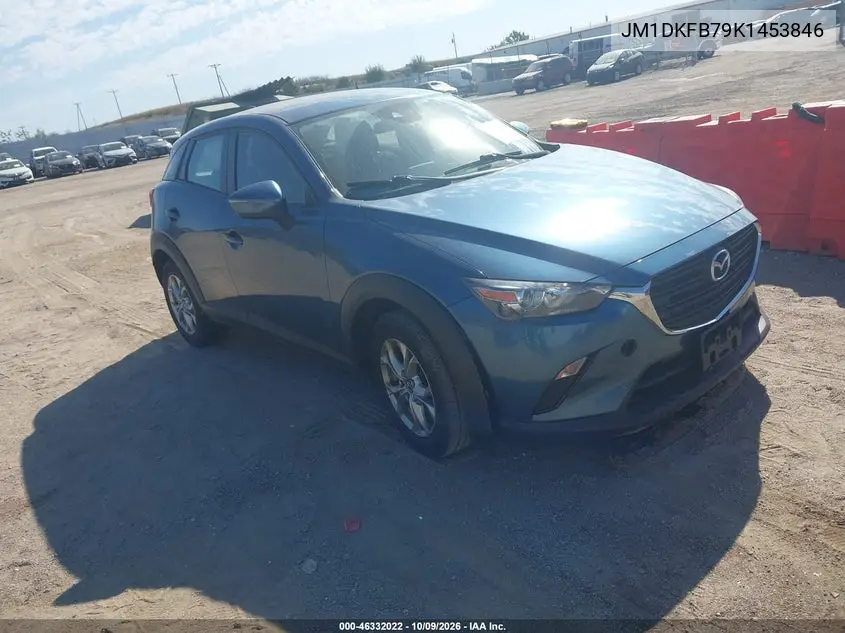 MAZDA CX-3 2019, VIN JM1DKFB79K1453846