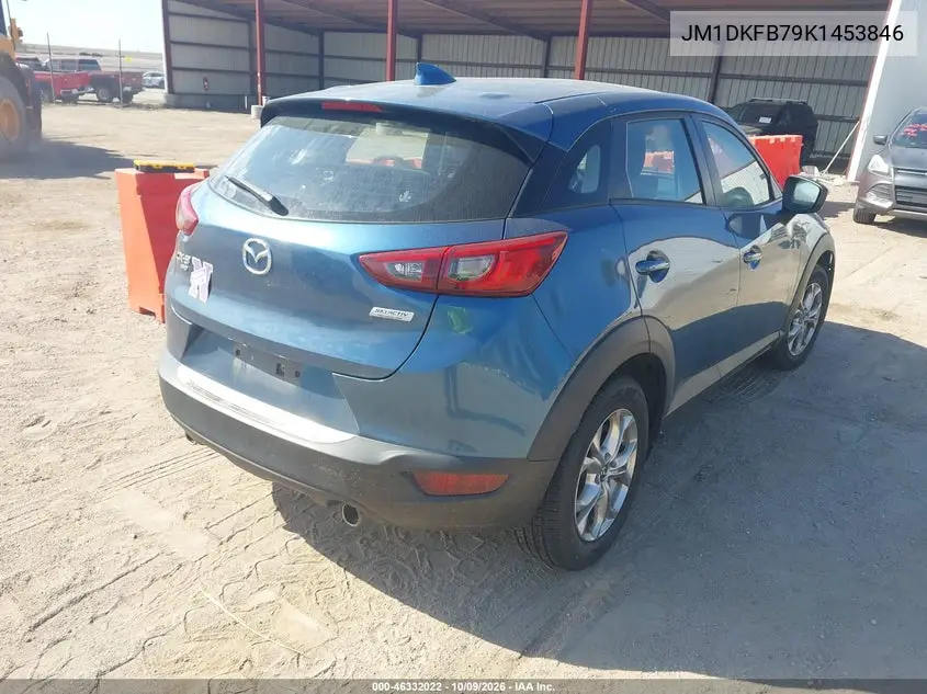 2019 MAZDA CX-3 VIN JM1DKFB79K1453846 — фото 4