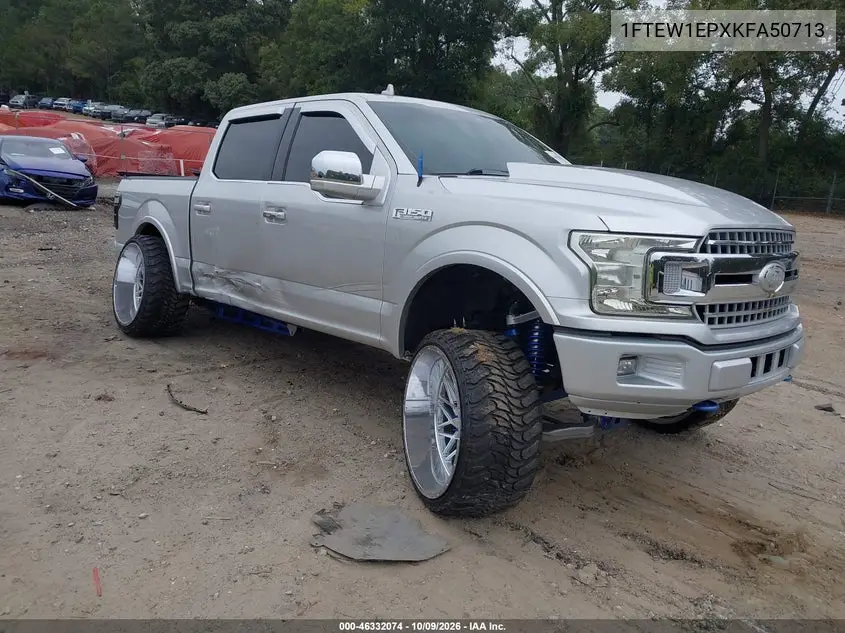 FORD F-150 2019, VIN 1FTEW1EPXKFA50713