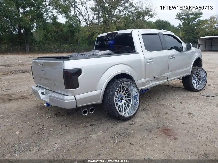 2019 FORD F-150 VIN 1FTEW1EPXKFA50713 — фото 4